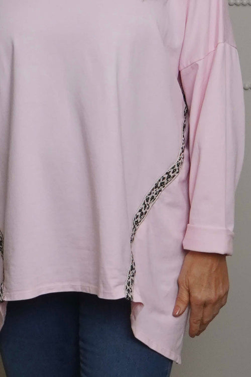 Edwina Cotton Top Pink - Image 3