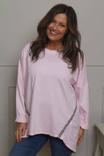 Edwina Cotton Top Pink Pink - Edwina Cotton Top Pink