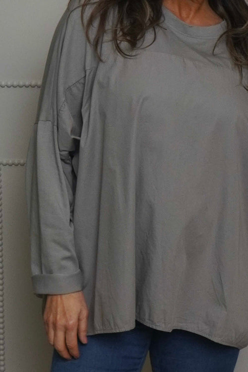 Dianne Cotton Top Mocha - Image 3
