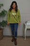 Cherie Heart Cotton Top Green
