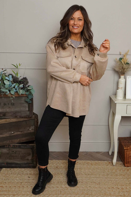 Anita Shacket Camel - Image 2