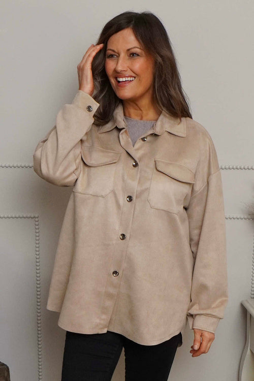 Anita Shacket Camel - Image 3