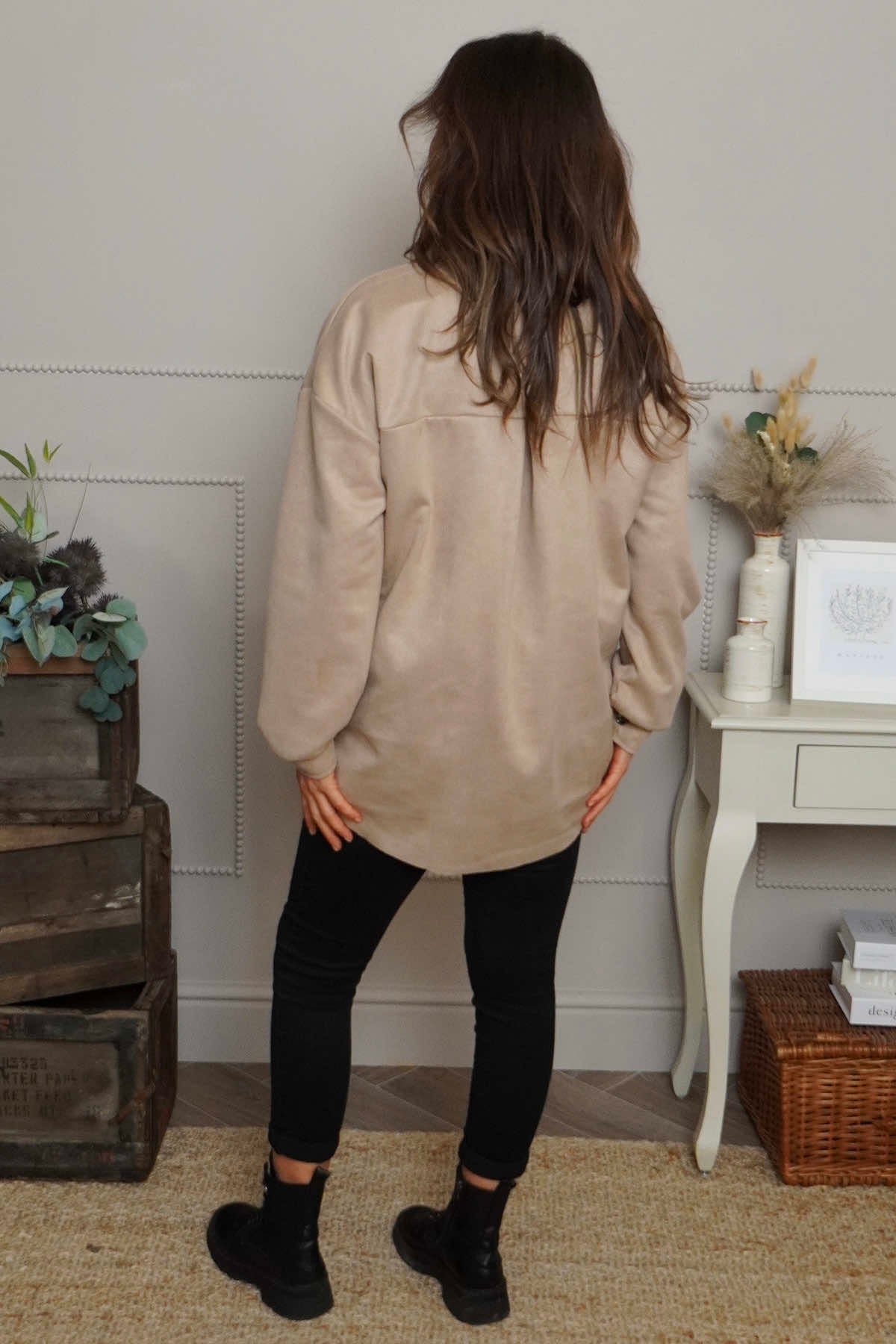 Anita Shacket Camel