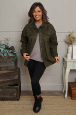 Anita Shacket Khaki Khaki - Anita Shacket Khaki