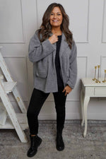 Zena Jacket Mid Grey Mid Grey - Zena Jacket Mid Grey