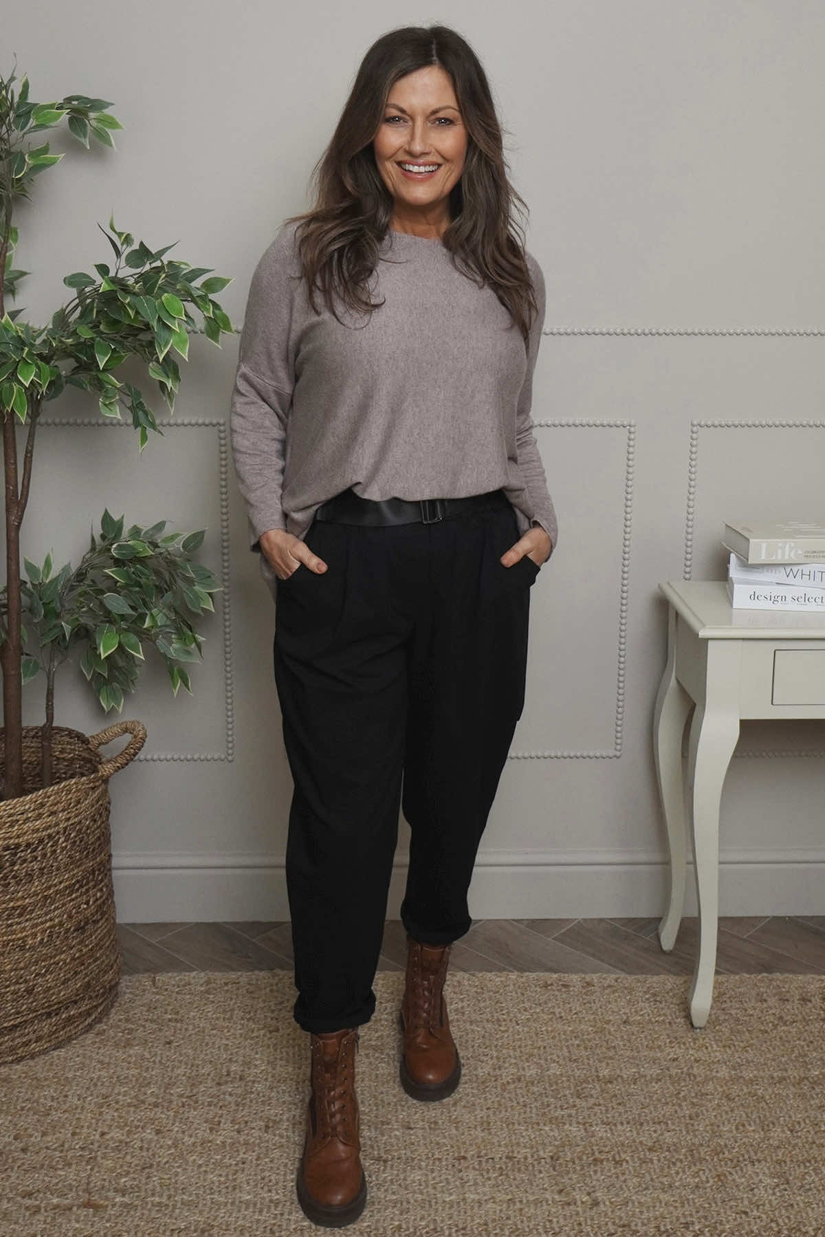 Philippa Belted Trousers
