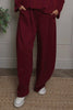 Cinda Cotton Trousers Wine