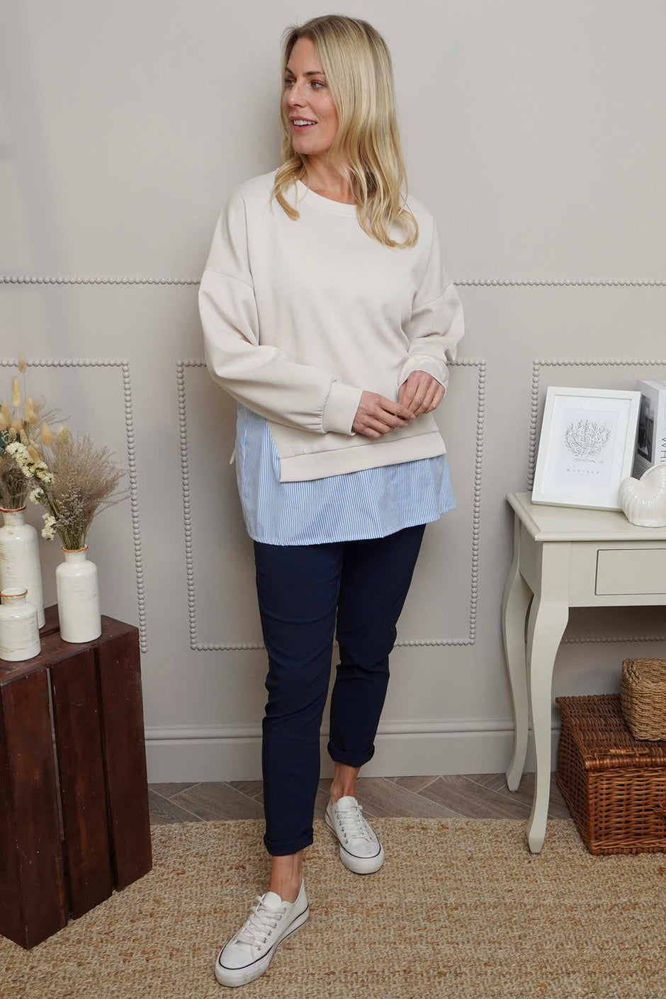 Gail Layer Detail Top Stone