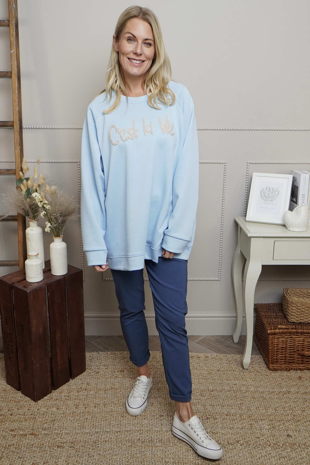 Lorinda Trousers Blue