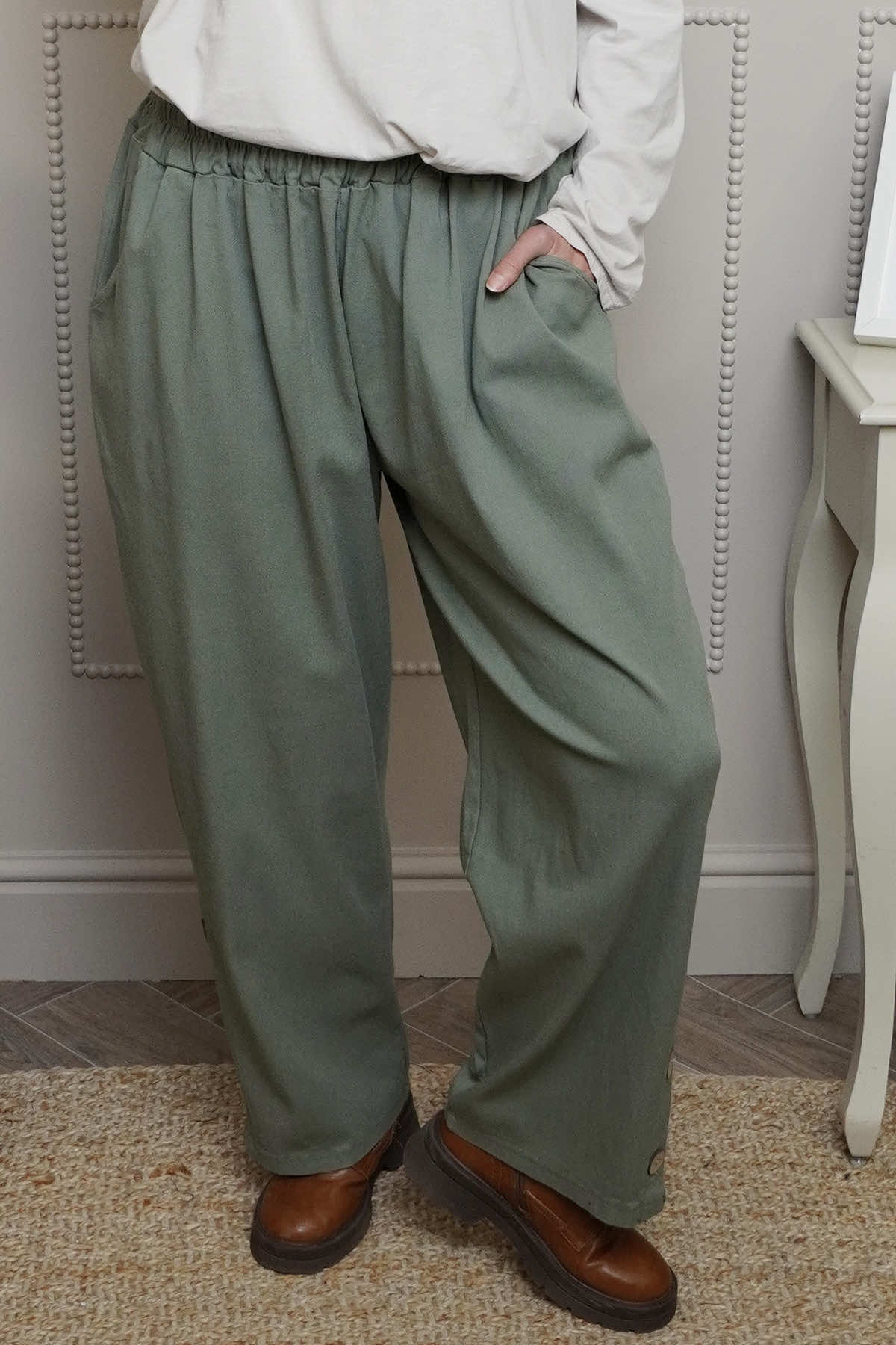 Nydia Trousers Khaki