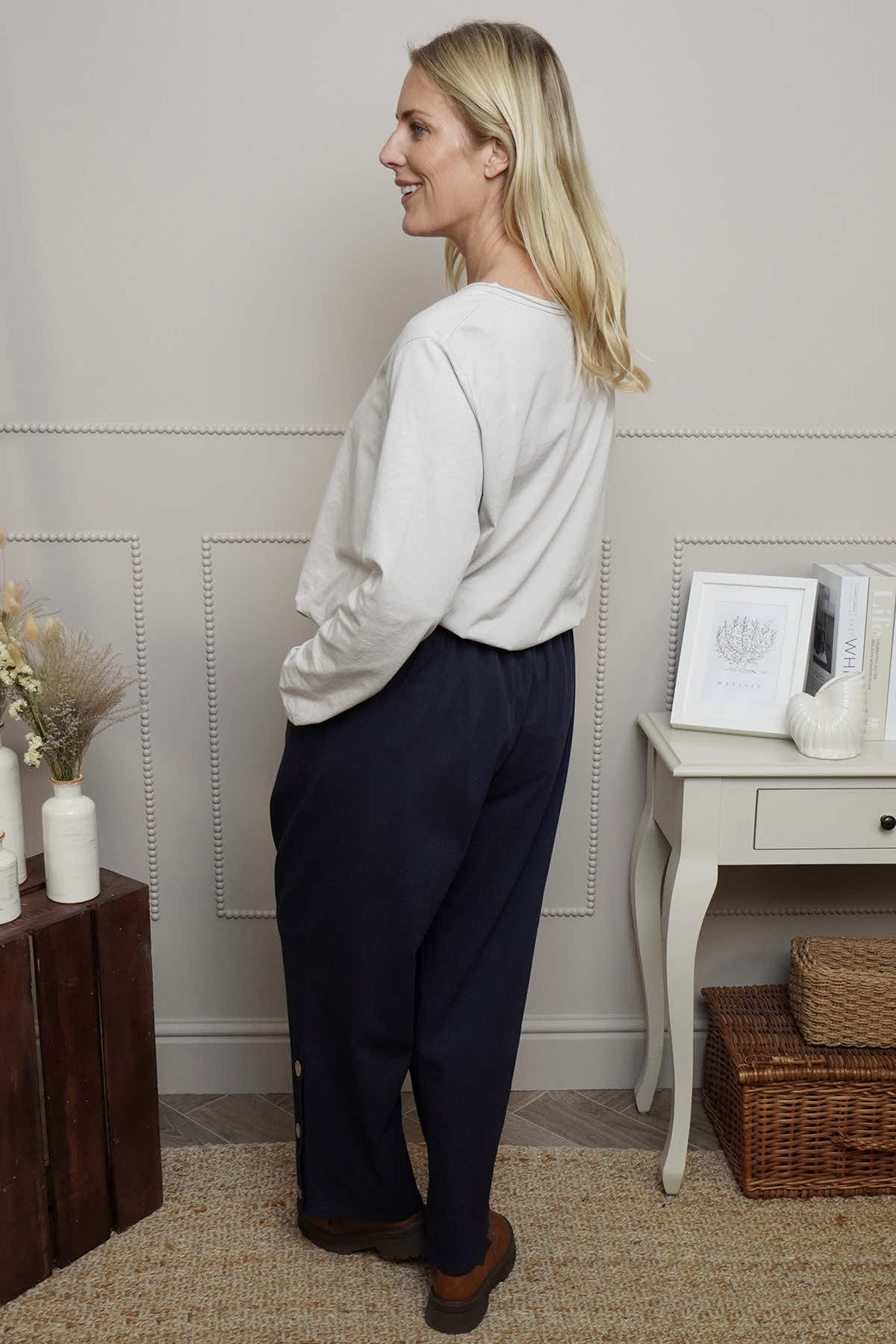 Nydia Trousers Navy