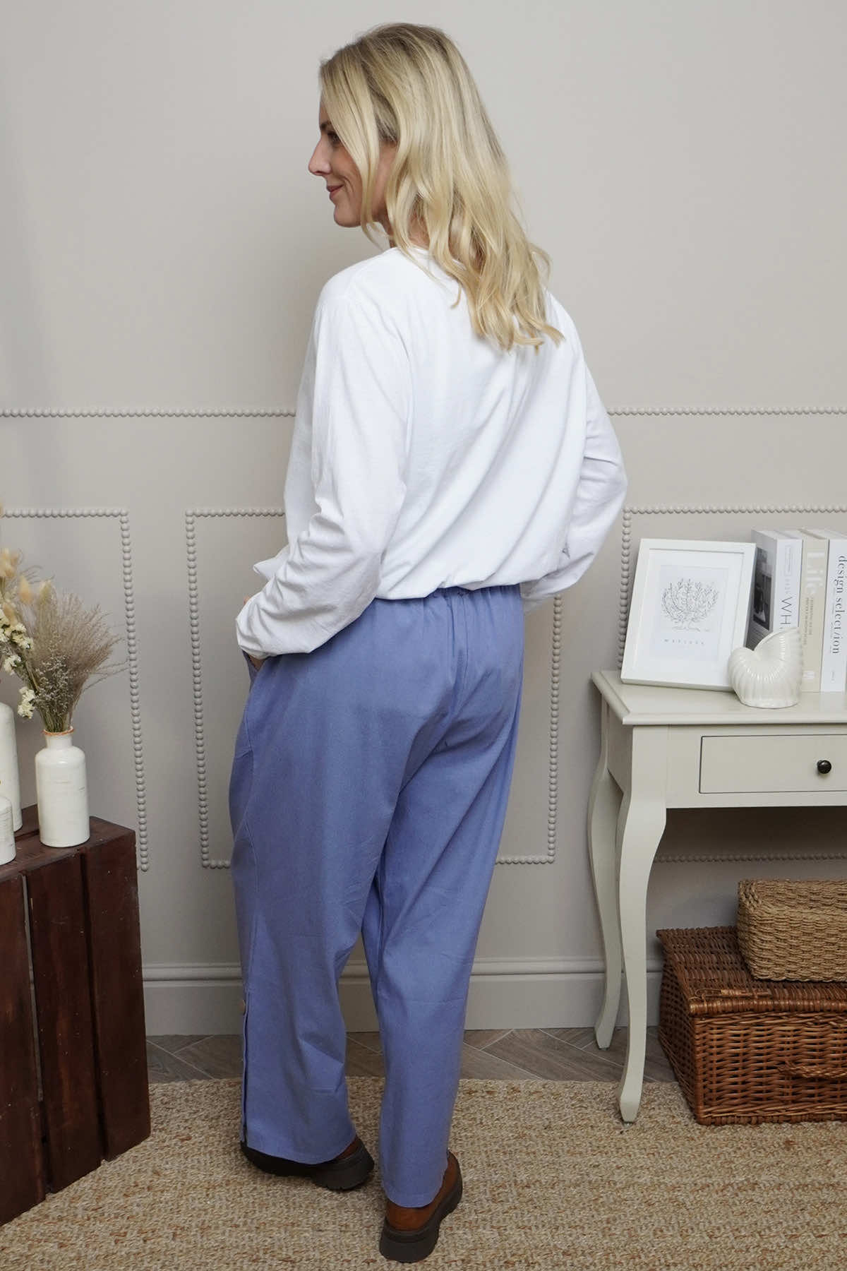 Nydia Trousers Blue