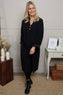 Terrie Needlecord Dress Black