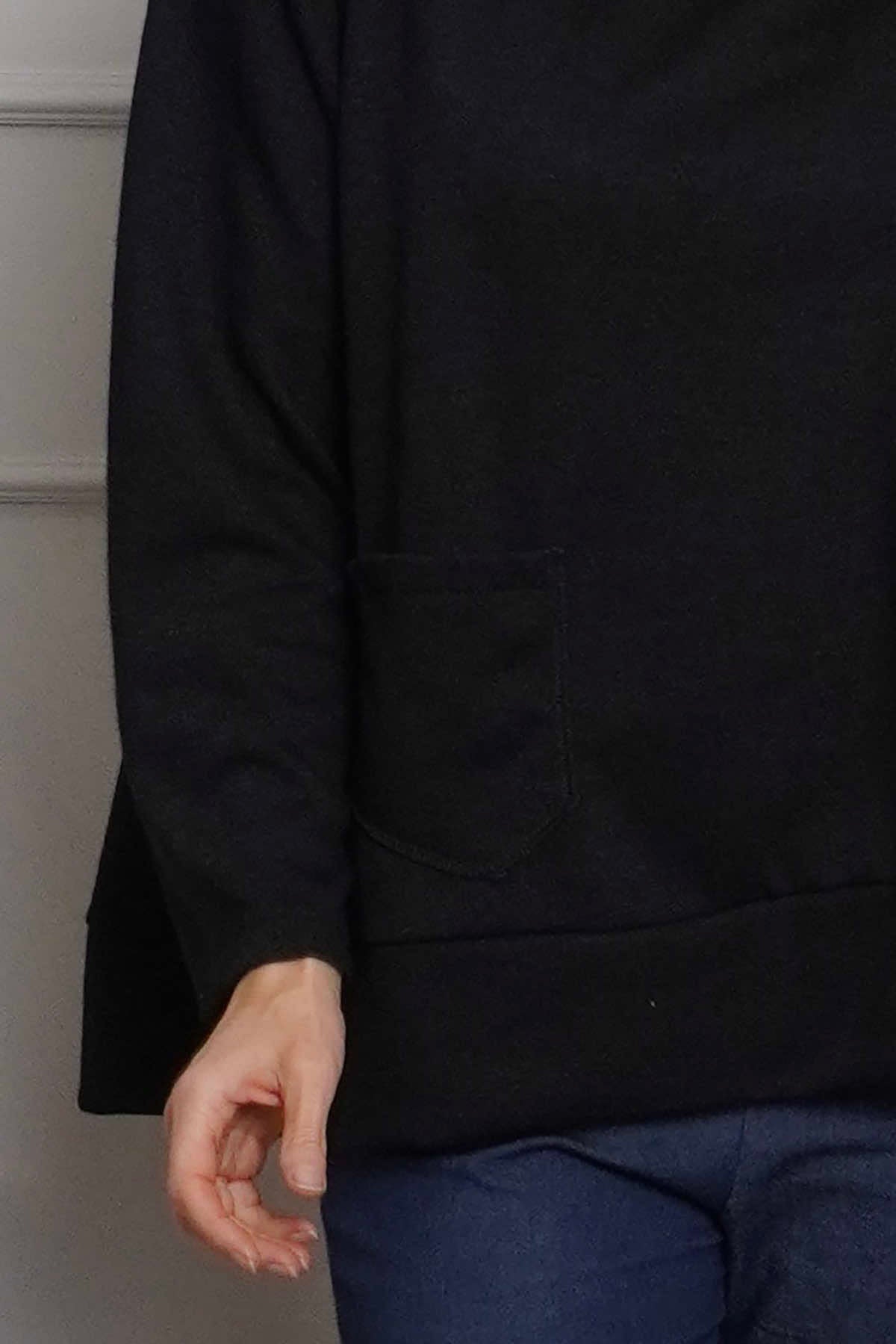 Codie Wool Top Black
