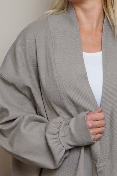 Ramsey Cotton Jacket Mocha - Image 3