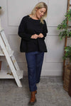 Codie Wool Top Black