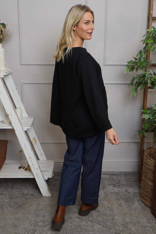 Codie Wool Top Black - Image 4