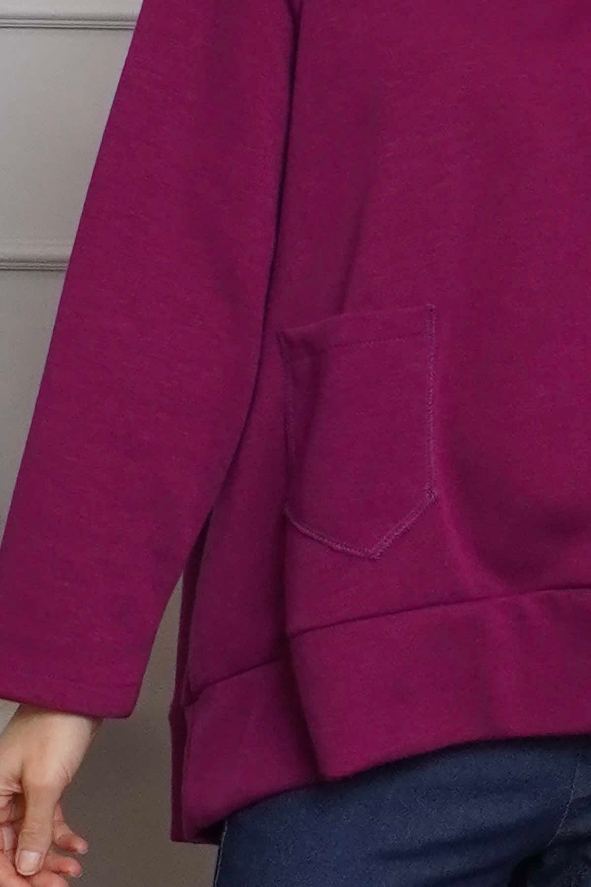 Codie Wool Top Berry