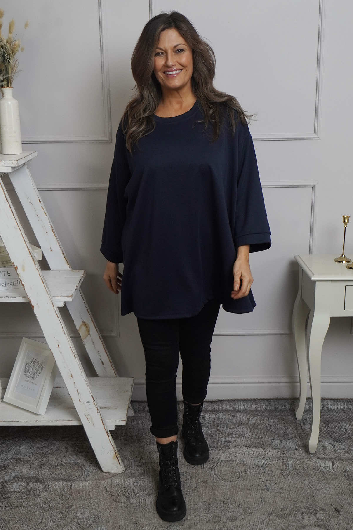 Corina Sweatshirt Navy