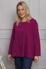 Codie Wool Top Berry
