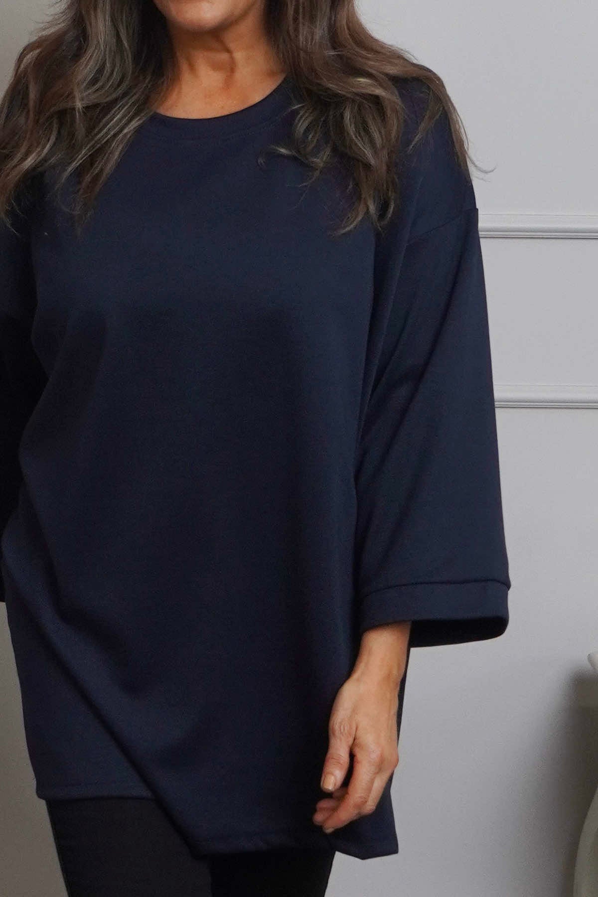 Corina Sweatshirt Navy
