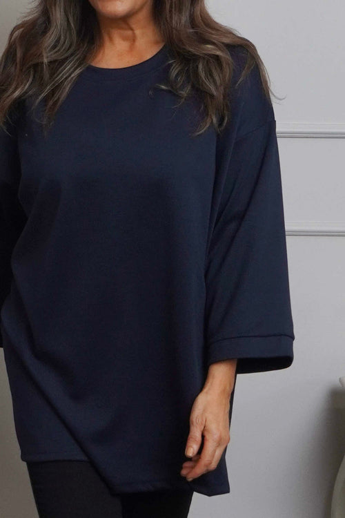 Corina Sweatshirt Navy - Image 3