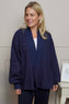 Ramsey Cotton Jacket Navy