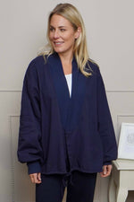 Ramsey Cotton Jacket Navy Navy - Ramsey Cotton Jacket Navy