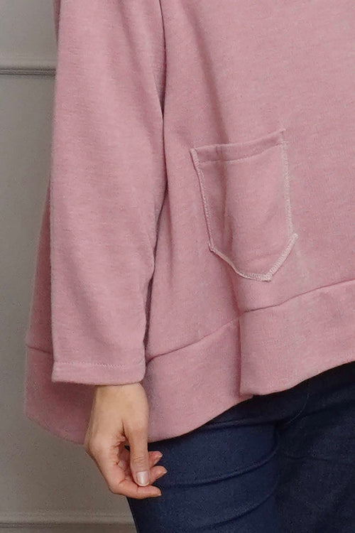 Codie Wool Top Pink - Image 3