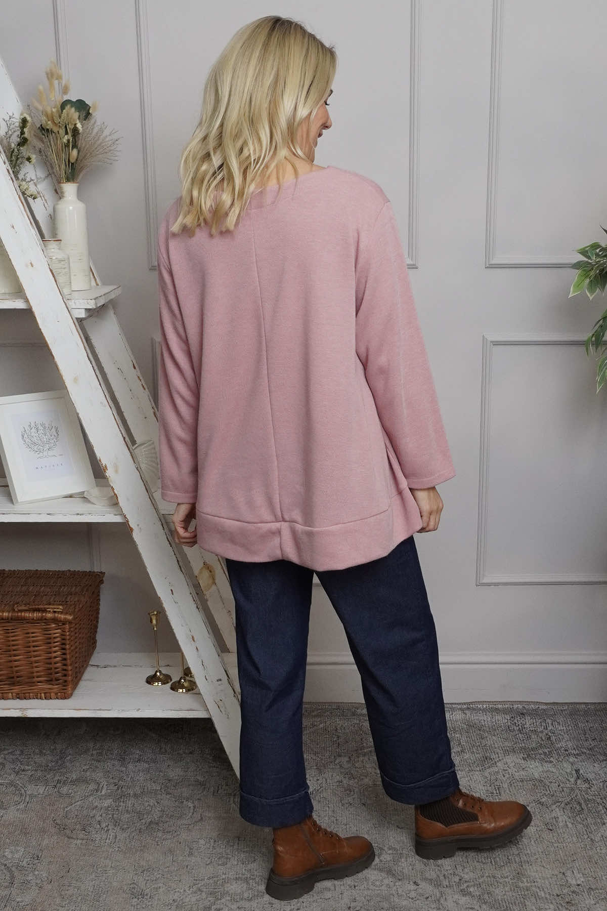 Codie Wool Top Pink