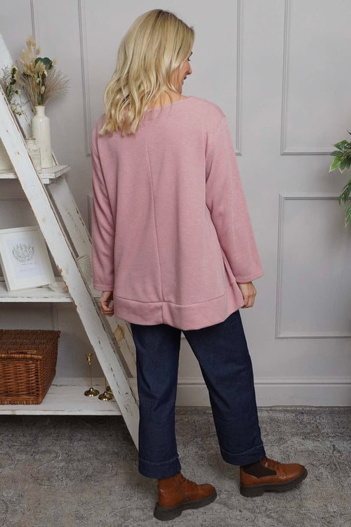 Codie Wool Top Pink - Image 4