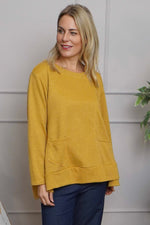 Codie Wool Top Yellow Yellow - Codie Wool Top Yellow