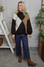 Rodina Argyle Knitted Jumper Cocoa