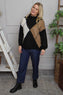 Rodina Argyle Knitted Jumper Black