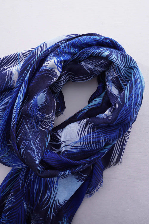 Alyssa Scarf Blue - Image 1