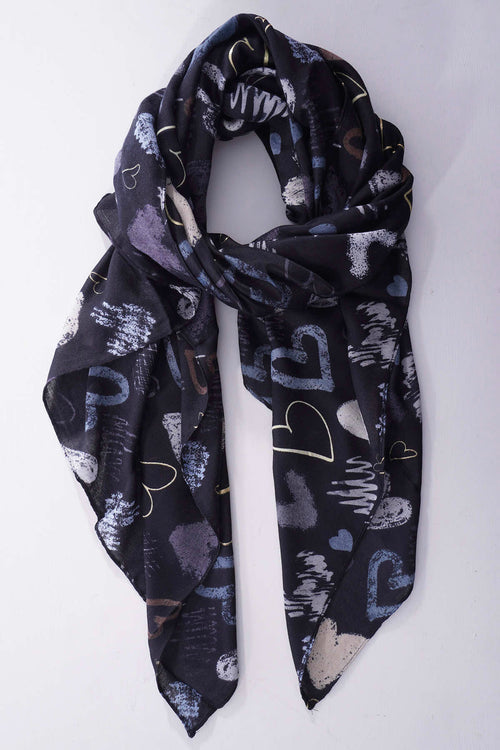Cerys Scarf Black - Image 1