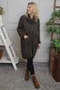 Rizo Snood Cotton Dress Cocoa