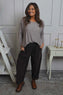 Poppy Needlecord Trousers Cocoa