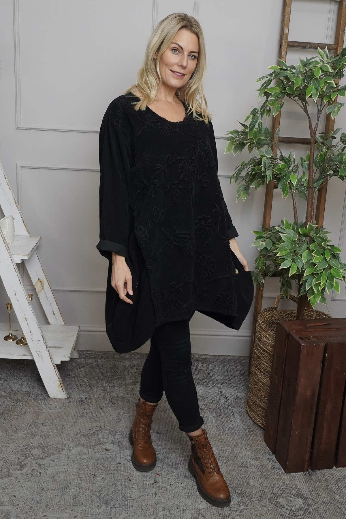 Rita Cord Detail Tunic