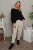Carmella Needlecord Trousers Stone