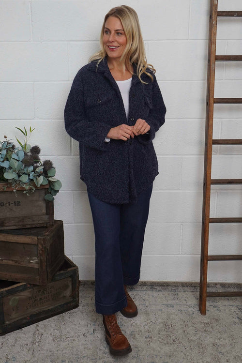 Brylee Jacket Navy - Image 2