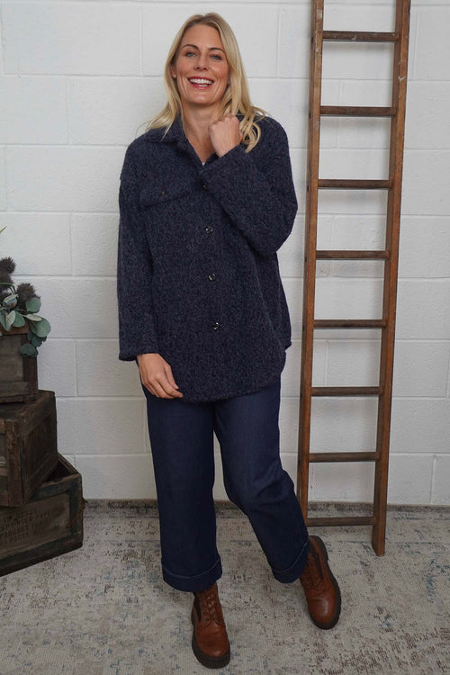 Brylee Jacket Navy - Image 3