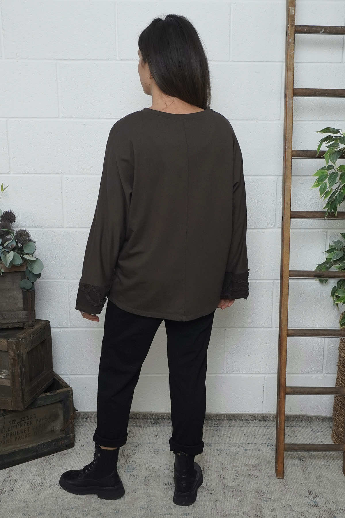 Nitara Cotton Top Cocoa