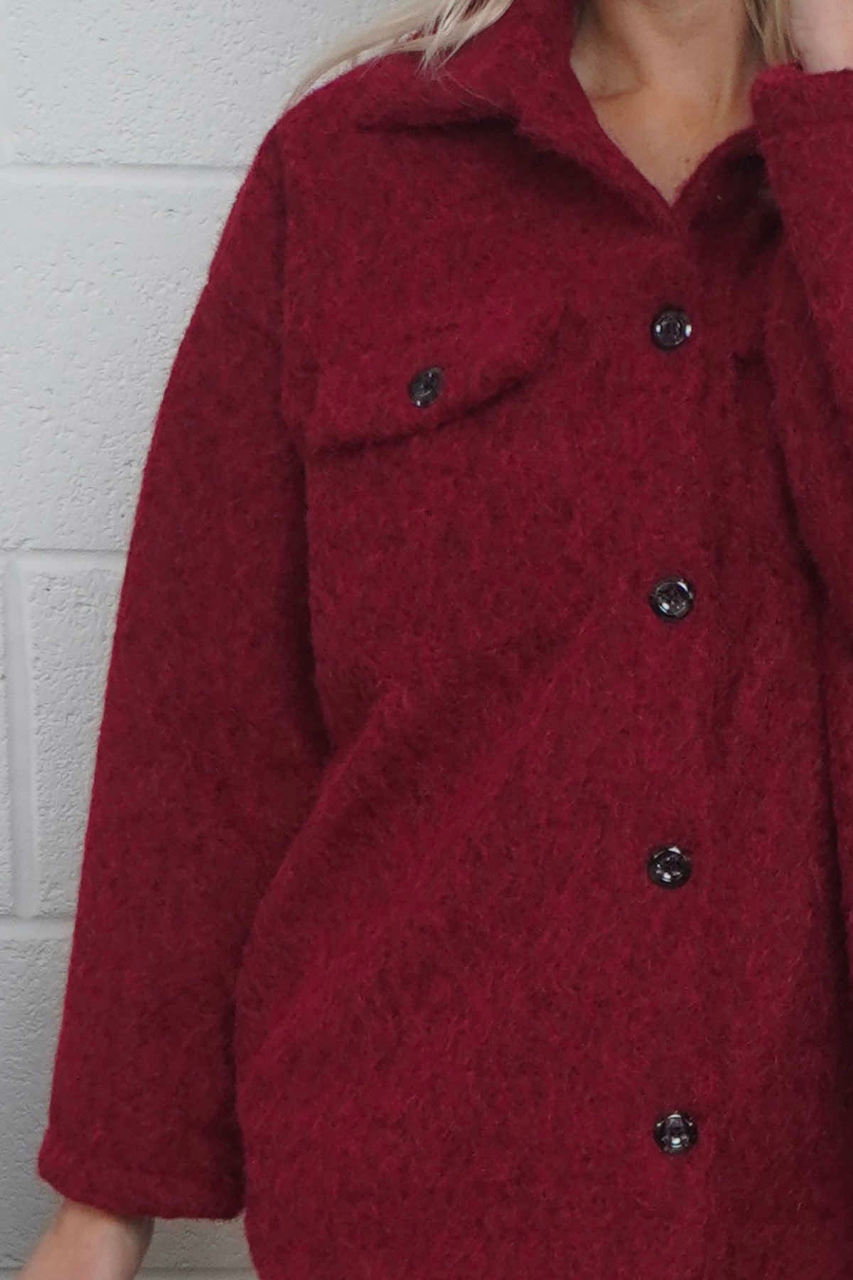 Brylee Jacket Wine