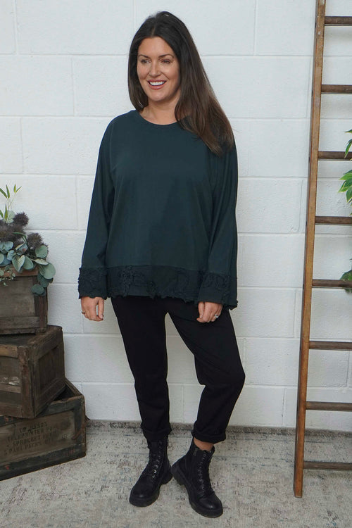 Nitara Cotton Top Charcoal - Image 3