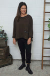 Laurissa Cotton Top Cocoa