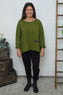 Laurissa Cotton Top Olive
