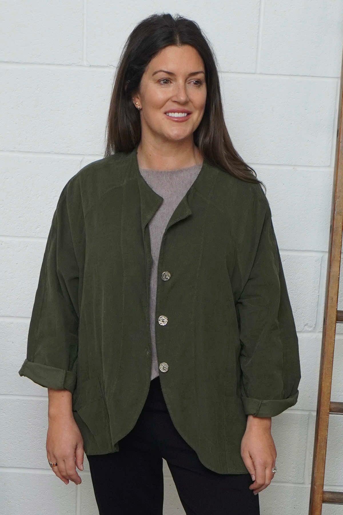 Leila Needlecord Jacket