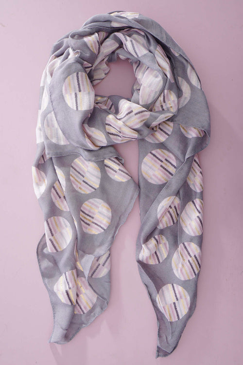 Jette Scarf Mid Grey - Image 1