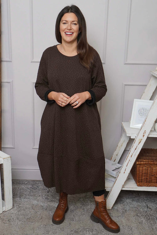 Loni Dress Cocoa - Image 2